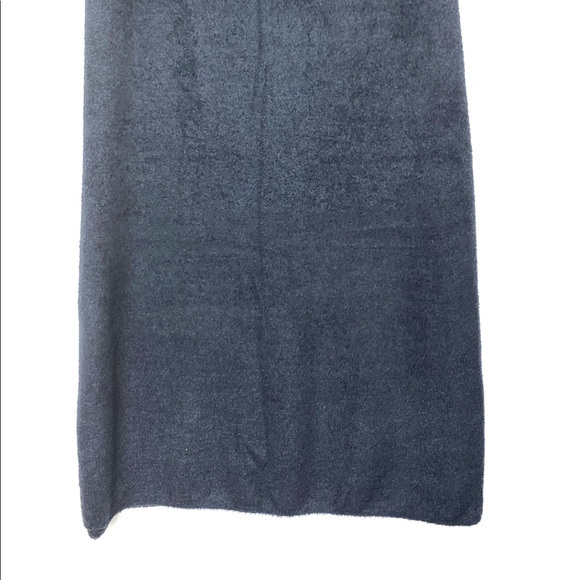 Barefoot Dreams Cozy Chic Lite Long Black Skirt 1X - Picture 8 of 8